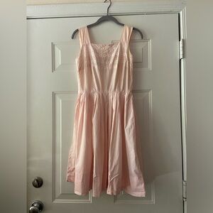 True Vintage Donovan Galvani of Dallas Pink Dress